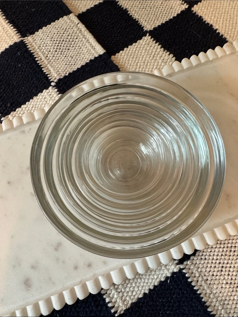 Clear Glass Mixing Bowl - Durable Glass Kitchen Bowl